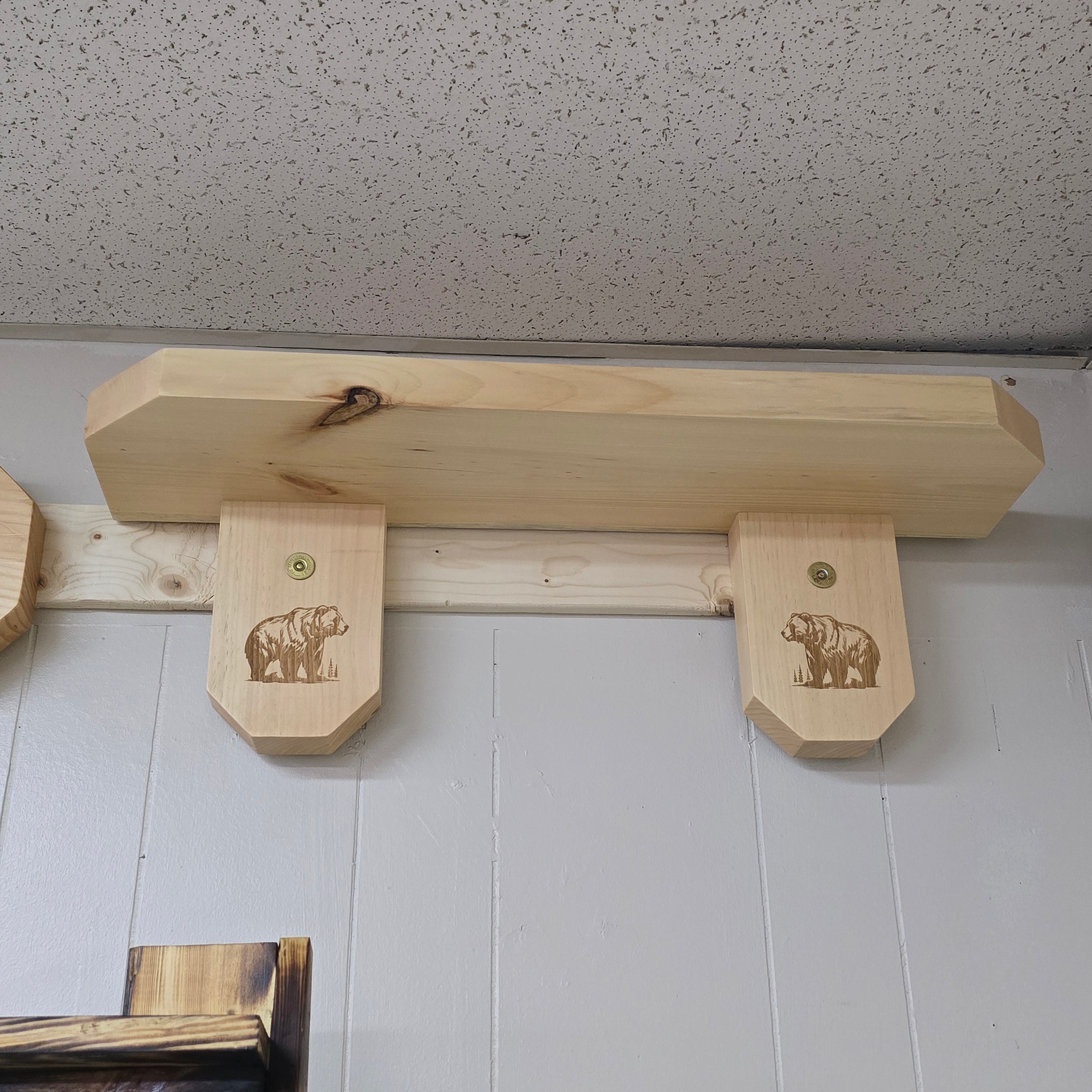 White Pine Wood Shelf